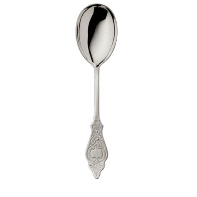 Robbe & Berking, Besteckserie 'Ostfriesen', Gemüselöffel, 925 Sterling Silber oder versilbert