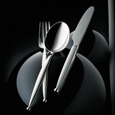 Robbe & Berking, Besteckserie 'Gio', 24 teiliges Menübesteck, 925 Sterling Silber oder versilbert