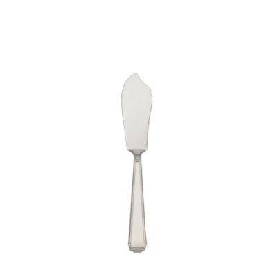 Robbe & Berking, Besteckserie 'Art Deco', Käsemesser, 925 Sterling Silber oder versilbert