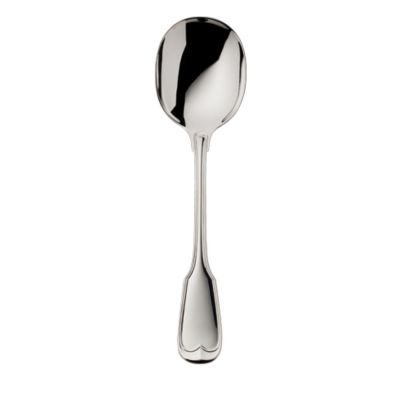 Robbe & Berking, Besteckserie 'Alt-Faden', Kartoffellöffel, 925 Sterling Silber oder versilbert