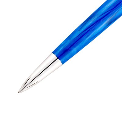 Pineider, Kugelschreiber Modell 'Avatar UR', Farbe 'Neptune Blue' 