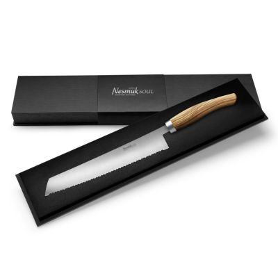 Nesmuk SOUL Brotmesser, verschiedene Griffarten-Olivenholz