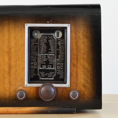 Charlestine, Radio Modell 'Radio Charme 1938', restauriert und modernisiert