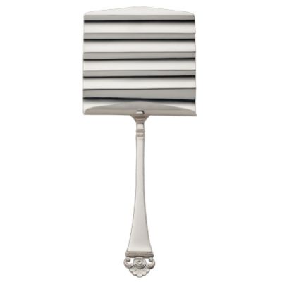 Robbe & Berking, Besteckserie 'Rosenmuster', Spargelheber, 925 Sterling Silber oder versilbert