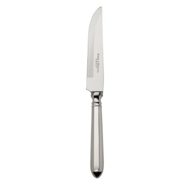 Robbe & Berking, Besteckserie 'Navette', Steakmesser, 925 Sterling Silber oder versilbert