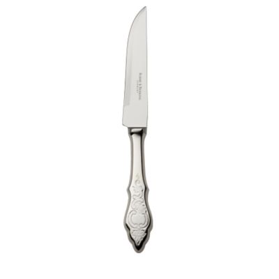 Robbe & Berking, Besteckserie 'Ostfriesen', Steakmesser, 925 Sterling Silber oder versilbert
