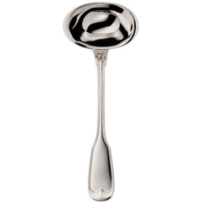 Robbe & Berking, Besteckserie 'Alt-Faden', Suppenschöpfer, 925 Sterling Silber oder versilbert
