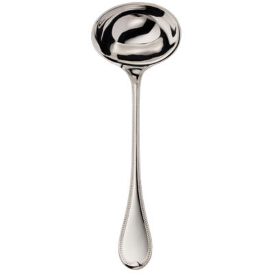 Robbe & Berking, Besteckserie 'Französisch-Perl', Suppenschöpfer, 925 Sterling Silber oder versilbert