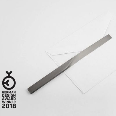 VAU, 'Curve' Brieföffner, Silber matt, Design Award 2018
