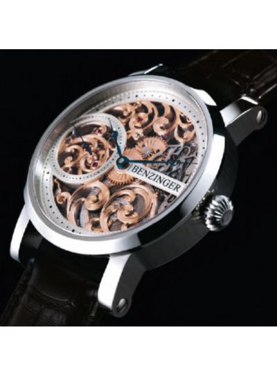 Jochen Benzinger, Vollskelett Floral Classic, Uhrenunikat für Herren